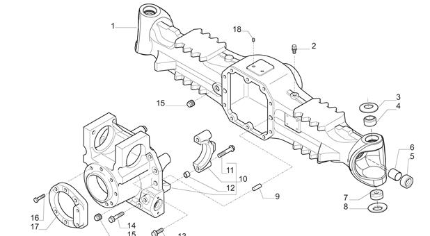 Carraro Axle Drawing for 147242, page 3