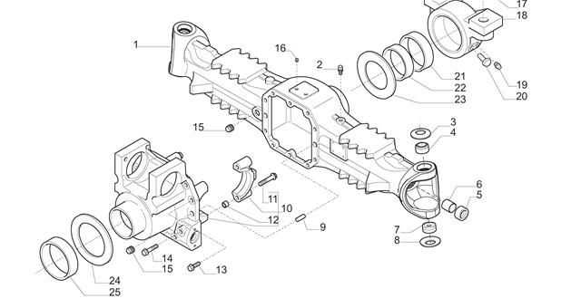 Carraro Axle Drawing for 147243, page 3