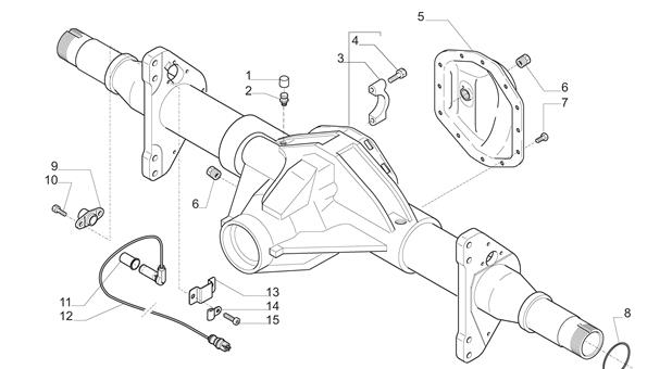 Carraro Axle Drawing for 147286, page 3