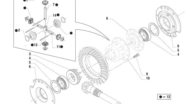 Carraro Axle Drawing for 147346, page 7