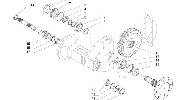 Carraro Axle Drawing for 147346, page 10