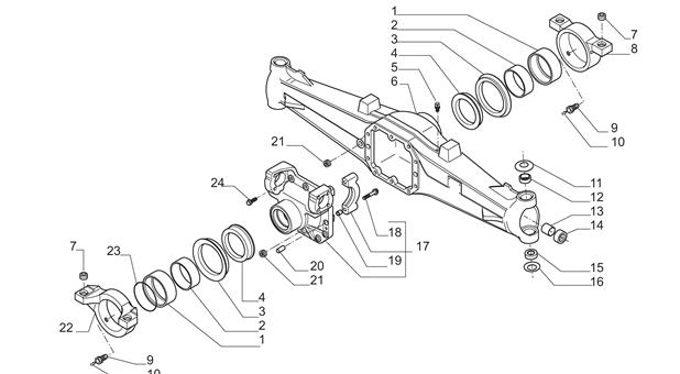 Carraro Axle Drawing for 147387, page 3