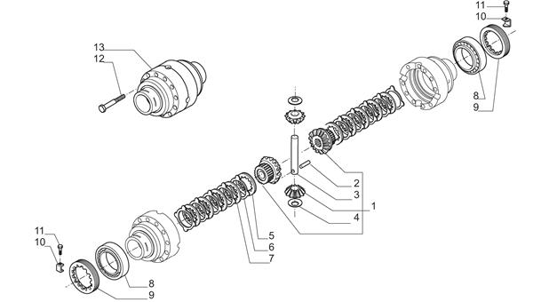 Carraro Axle Drawing for 147387, page 6