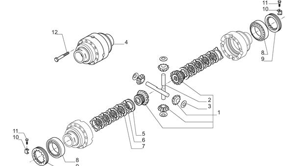 Carraro Axle Drawing for 147388, page 6