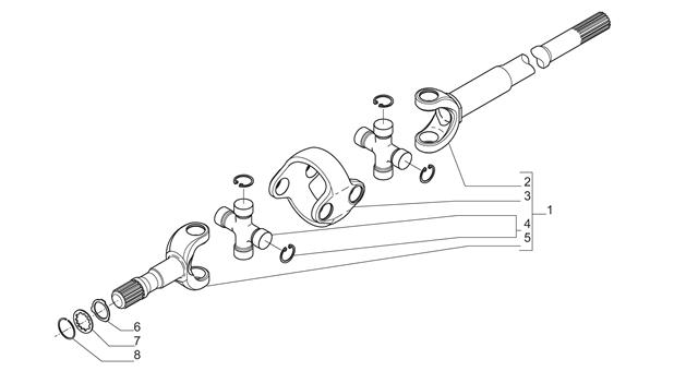Carraro Axle Drawing for 147388, page 7