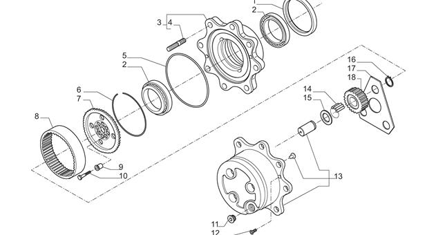 Carraro Axle Drawing for 147388, page 8
