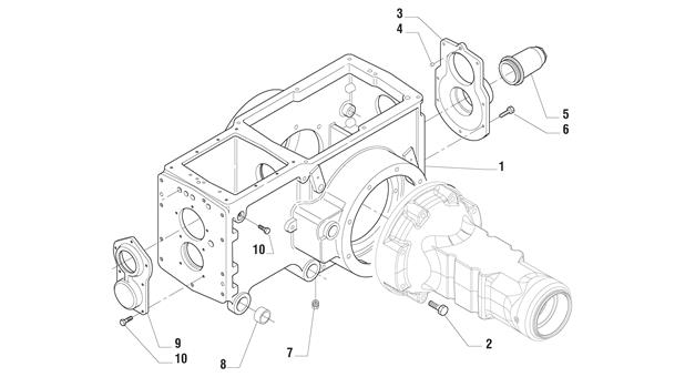 Carraro Axle Drawing for 147500, page 3