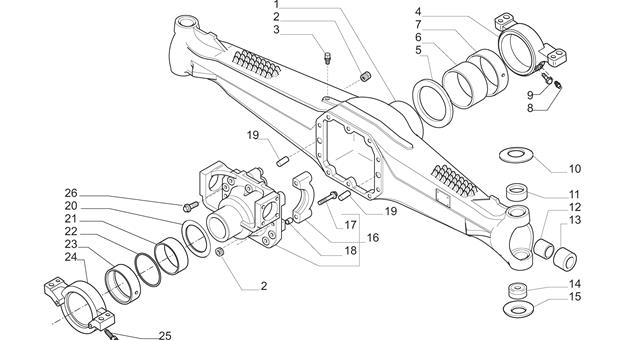 Carraro Axle Drawing for 147563, page 3