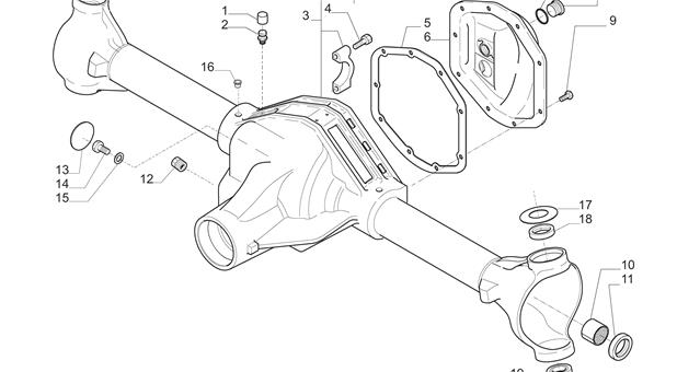 Carraro Axle Drawing for 147615, page 3