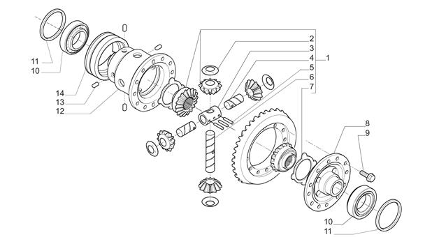 Carraro Axle Drawing for 147616, page 5