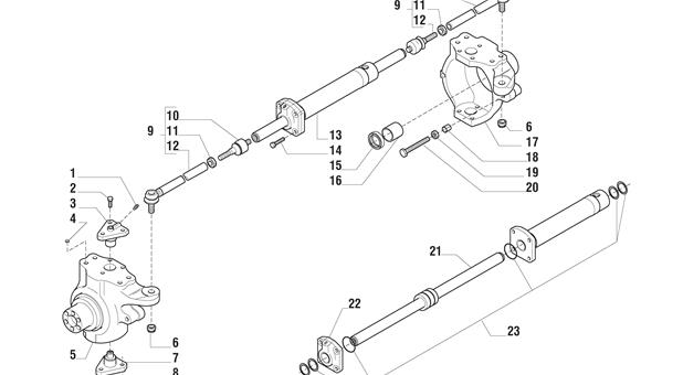 Carraro Axle Drawing for 147913, page 4