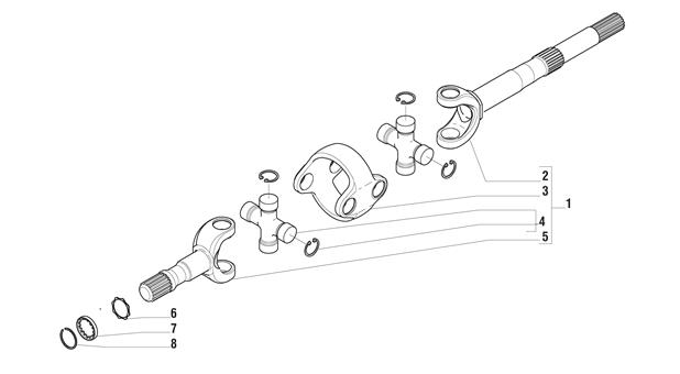 Carraro Axle Drawing for 147913, page 7