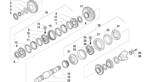 Carraro Axle Drawing for 147920, page 8