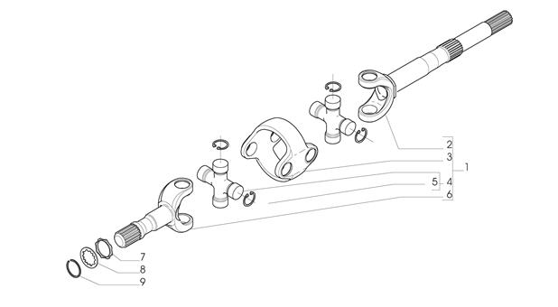 Carraro Axle Drawing for 147960, page 9