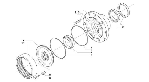Carraro Axle Drawing for 147960, page 10