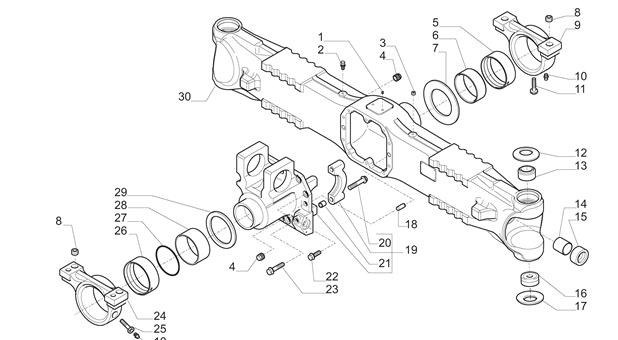 Carraro Axle Drawing for 148090, page 3