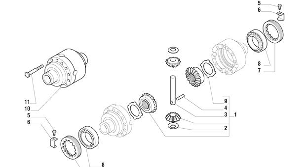 Carraro Axle Drawing for 148093, page 6