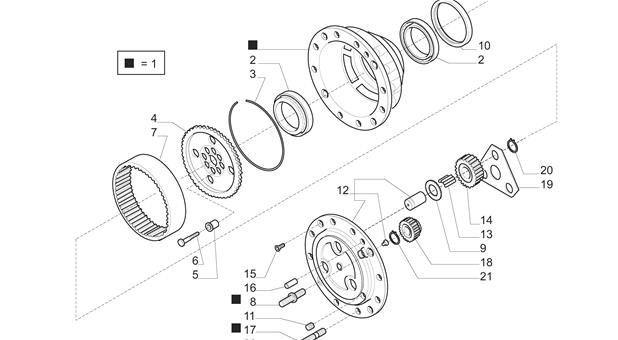 Carraro Axle Drawing for 148093, page 8