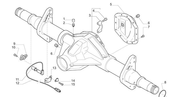 Carraro Axle Drawing for 148113, page 3