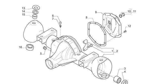 Carraro Axle Drawing for 148137, page 3