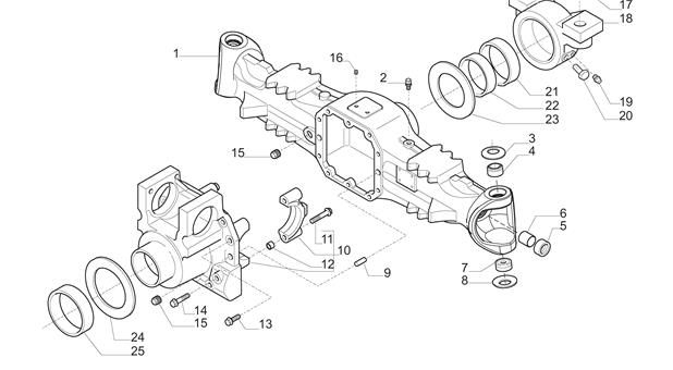 Carraro Axle Drawing for 148148, page 3