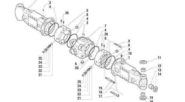 Carraro Axle Drawing for 148194, page 3