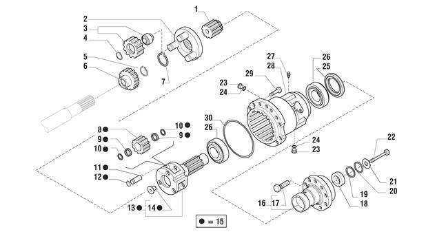 Carraro Axle Drawing for 148320, page 5