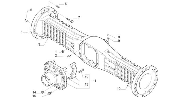 Carraro Axle Drawing for 148339, page 3