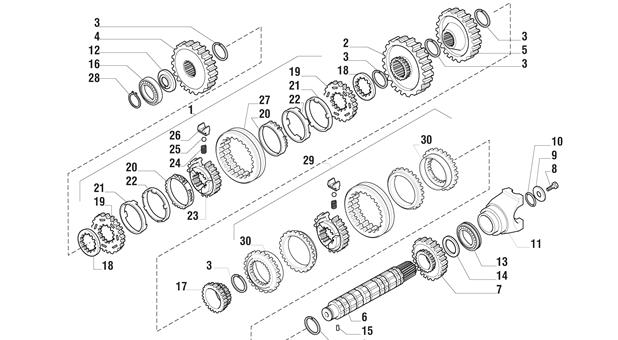 Carraro Axle Drawing for 148440, page 8