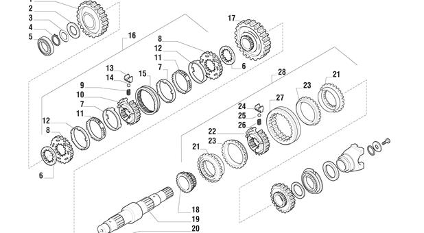 Carraro Axle Drawing for 148441, page 8