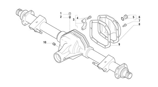 Carraro Axle Drawing for 148501, page 3