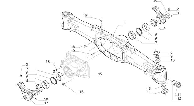 Carraro Axle Drawing for 148619, page 3