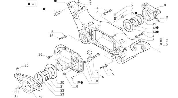 Carraro Axle Drawing for 148686, page 3