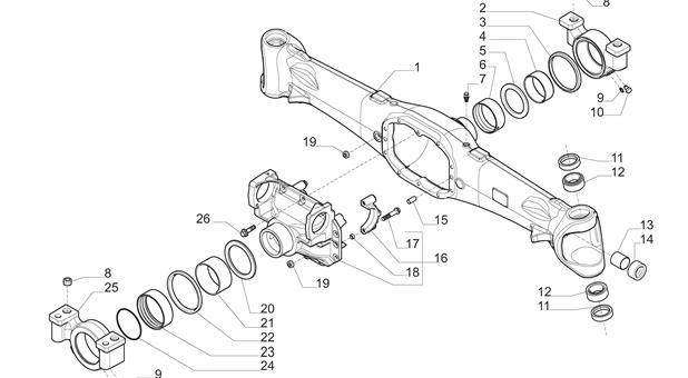 Carraro Axle Drawing for 148760, page 3