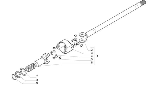 Carraro Axle Drawing for 148760, page 7