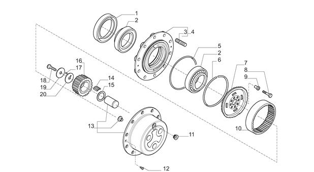 Carraro Axle Drawing for 148760, page 8