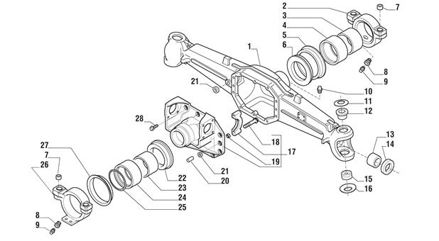 Carraro Axle Drawing for 148994, page 3