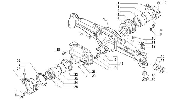 Carraro Axle Drawing for 148995, page 3