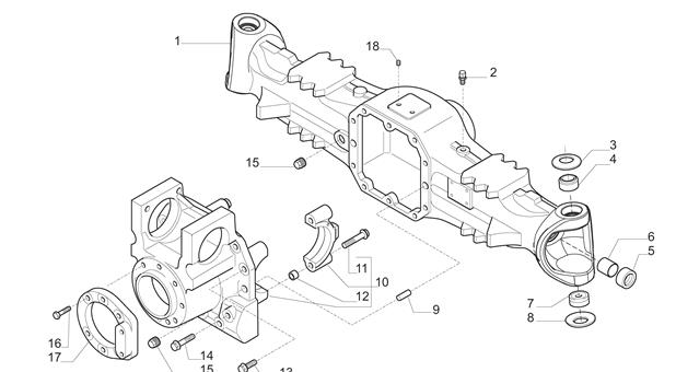 Carraro Axle Drawing for 149070, page 3