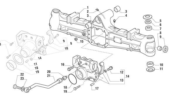 Carraro Axle Drawing for 149180, page 3