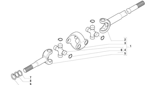 Carraro Axle Drawing for 149180, page 8