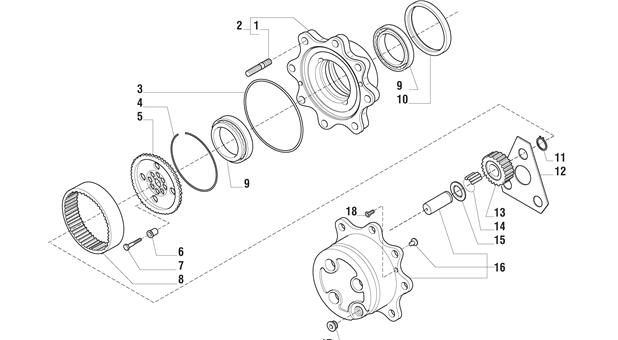 Carraro Axle Drawing for 149180, page 9