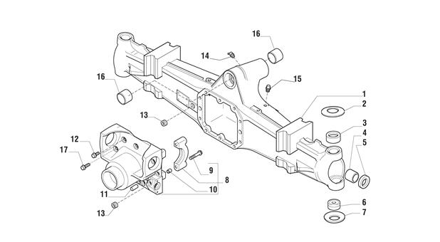 Carraro Axle Drawing for 149180, page 3