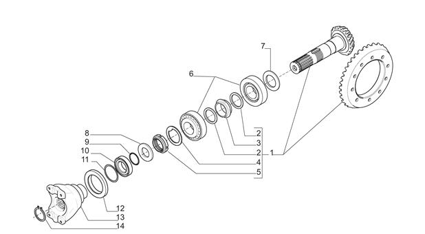 Carraro Axle Drawing for 149221, page 3