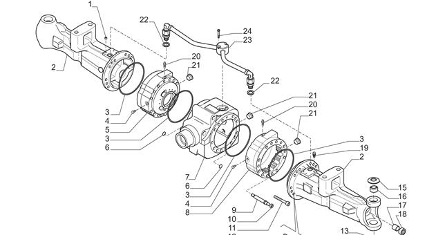 Carraro Axle Drawing for 149222, page 3