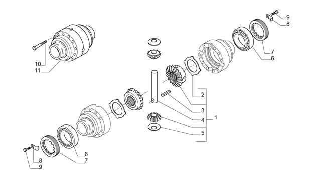 Carraro Axle Drawing for 149243, page 6