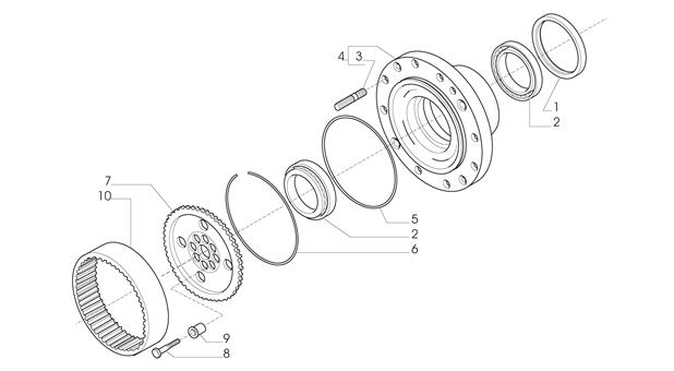 Carraro Axle Drawing for 149377, page 8