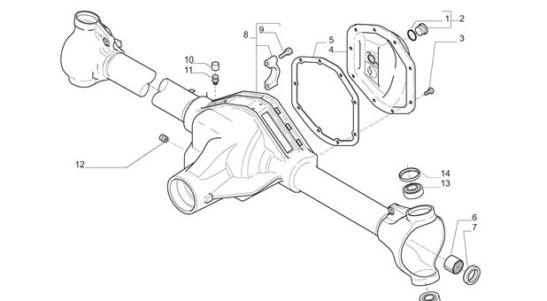 Carraro Axle Drawing for 149411, page 3