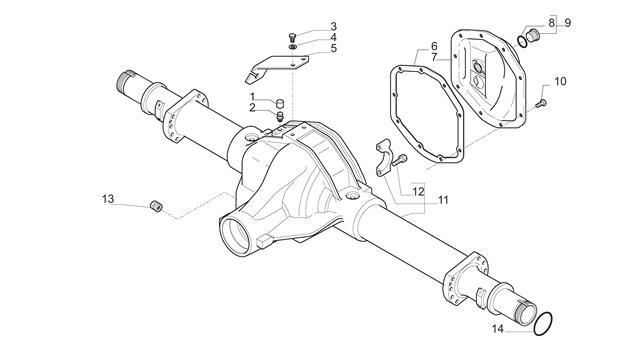 Carraro Axle Drawing for 149412, page 3