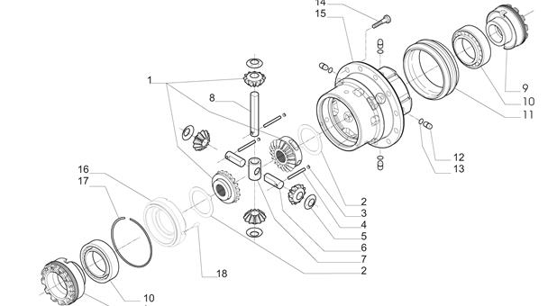 Carraro Axle Drawing for 149443, page 5